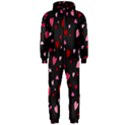 Hearts pattern Hooded Jumpsuit (Men)  View1