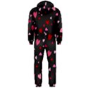 Hearts pattern Hooded Jumpsuit (Men)  View2