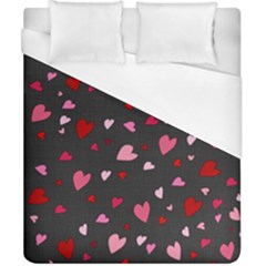 Hearts Pattern Duvet Cover (california King Size)