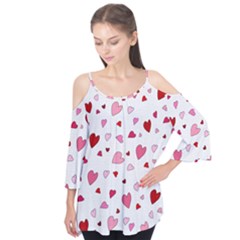 Valentine s Day Hearts Flutter Tees