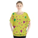 Colorful hearts Blouse View1