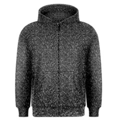 Gray Texture Men s Zipper Hoodie by Valentinaart