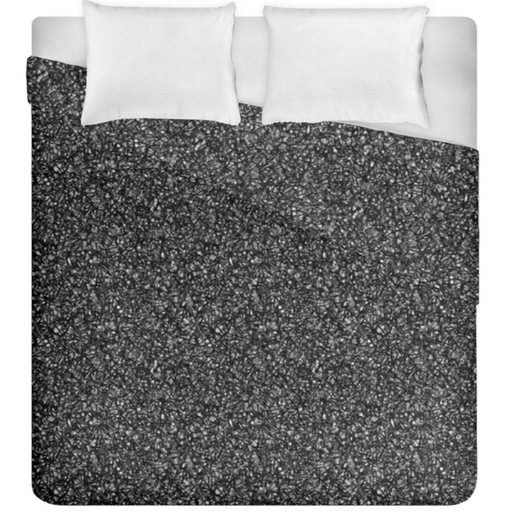 Gray texture Duvet Cover Double Side (King Size)