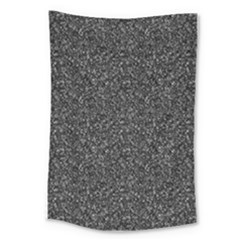 Gray Texture Large Tapestry by Valentinaart