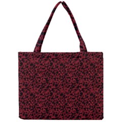 Red Coral Pattern Mini Tote Bag by Valentinaart