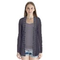 Gray elegant texture Cardigans View1