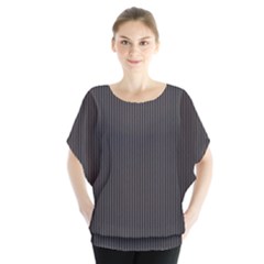 Gray Elegant Texture Blouse