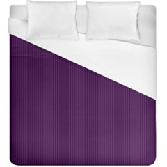 Purple Texture Duvet Cover (king Size)