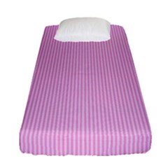 Pink Texture Fitted Sheet (single Size)