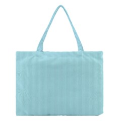 Light Blue Texture Medium Tote Bag