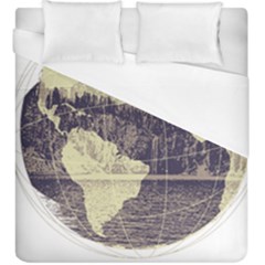 River Globe Duvet Cover (king Size)