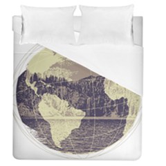 River Globe Duvet Cover (queen Size)