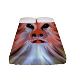 Monster Ghost Horror Face Fitted Sheet (full/ Double Size)