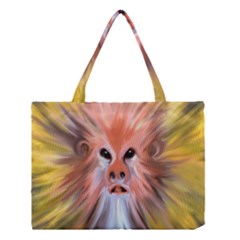 Monster Ghost Horror Face Medium Tote Bag