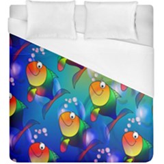 Fish Pattern Duvet Cover (king Size)