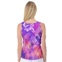 Abstract Flowers Bird Artwork Women s Basketball Tank Top View2