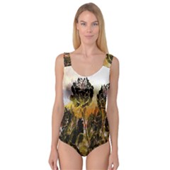 Abstract Digital Art Princess Tank Leotard 