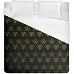 Abstract Skulls Death Pattern Duvet Cover (king Size)