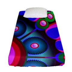 Abstract Digital Art  Fitted Sheet (single Size)