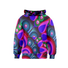 Abstract Digital Art  Kids  Pullover Hoodie by Nexatart