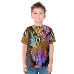 Abstract Digital Art Kids  Cotton Tee