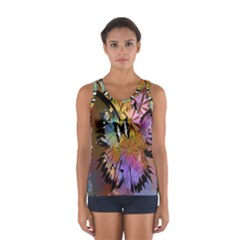 Abstract Digital Art Women s Sport Tank Top 