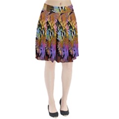 Abstract Digital Art Pleated Skirt