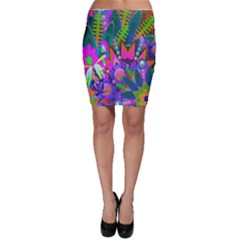 Abstract Digital Art  Bodycon Skirt