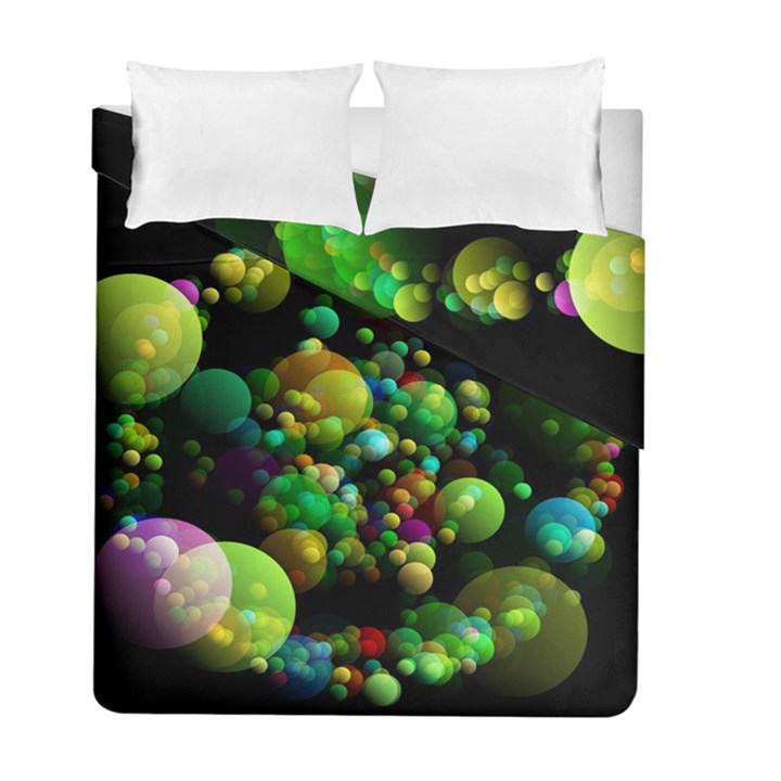 Abstract Balls Color About Duvet Cover Double Side (Full/ Double Size)