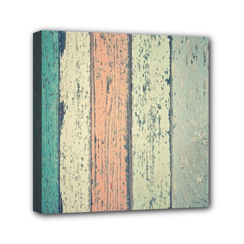 Abstract Board Construction Panel Mini Canvas 6  X 6 