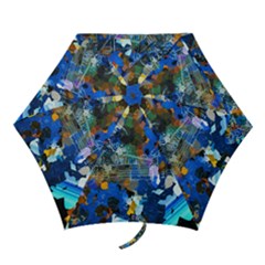 Abstract Farm Digital Art Mini Folding Umbrellas