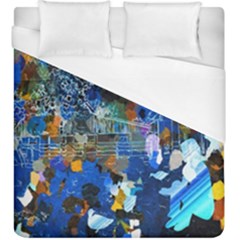 Abstract Farm Digital Art Duvet Cover (king Size)