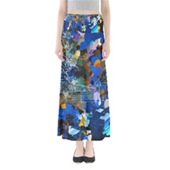 Abstract Farm Digital Art Maxi Skirts by Nexatart