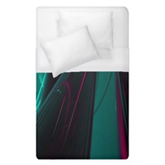 Abstract Green Purple Duvet Cover (single Size)