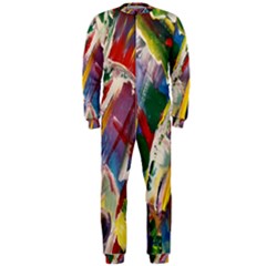 Abstract Art Art Artwork Colorful Onepiece Jumpsuit (men) 