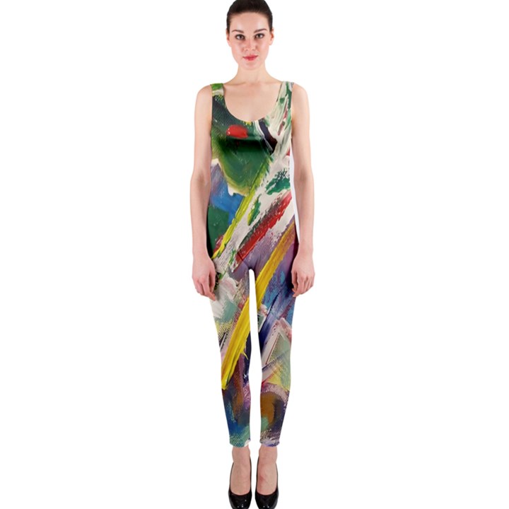 Abstract Art Art Artwork Colorful OnePiece Catsuit