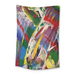 Abstract Art Art Artwork Colorful Small Tapestry by Nexatart