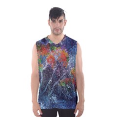 Abstract Digital Art Men s Basketball Tank Top