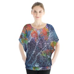 Abstract Digital Art Blouse