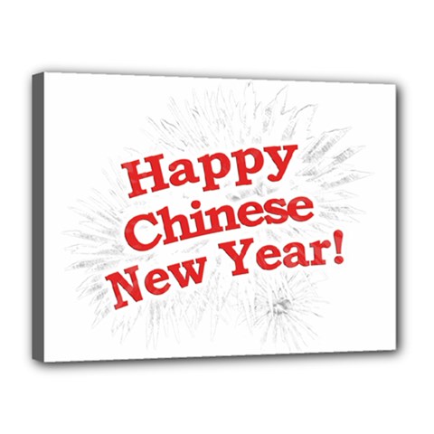 Happy Chinese New Year Design Canvas 16  X 12  by dflcprints