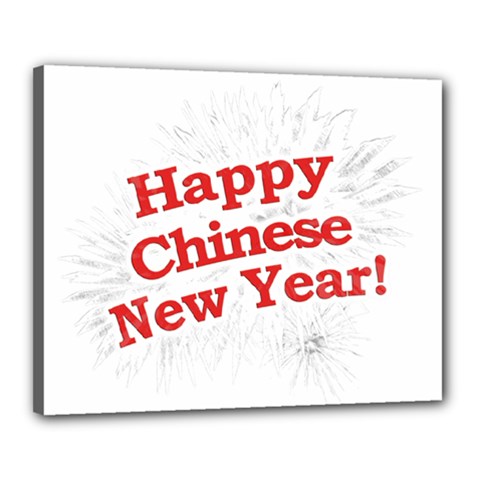 Happy Chinese New Year Design Canvas 20  X 16  by dflcprints