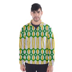 Green Yellow Shapes                                                                                                                   Wind Breaker (men)