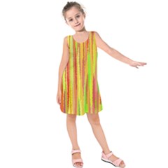 Paint Traces                      Kid s Sleeveless Dress