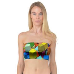 Cubes Assorted Random Toys Bandeau Top