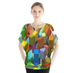 Cubes Assorted Random Toys Blouse