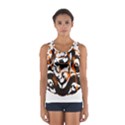 Ornament Dragons Chinese Art Women s Sport Tank Top  View1