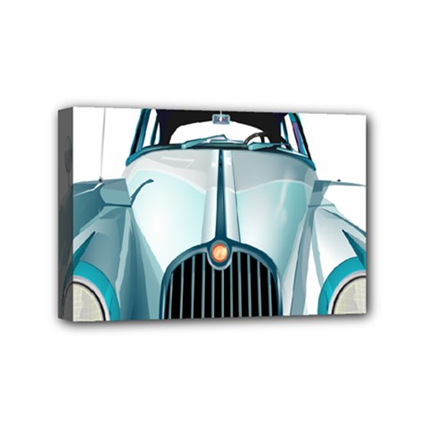 Oldtimer Car Vintage Automobile Mini Canvas 6  X 4  by Nexatart