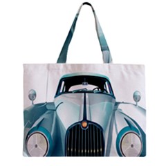 Oldtimer Car Vintage Automobile Zipper Mini Tote Bag