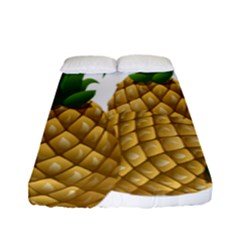 Pineapples Tropical Fruits Foods Fitted Sheet (full/ Double Size)