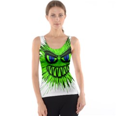 Monster Green Evil Common Tank Top